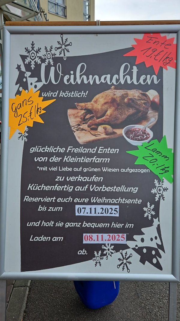 Weihnachten steht vor der Tür